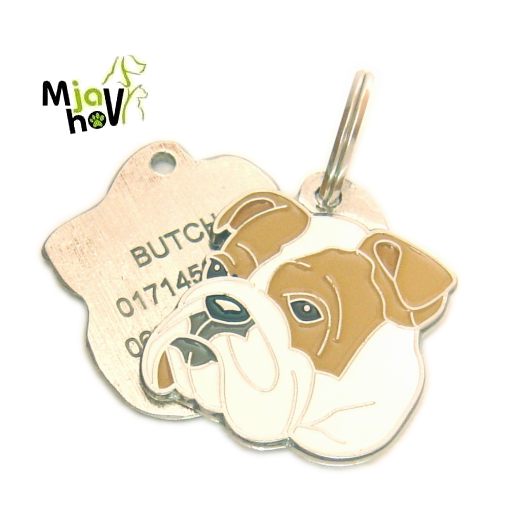 ID tegn-engelsk-bulldog-indgraverede.jpg Personlige hundetegn MjavHov - indgraverede hundetegn online